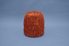 Terrakota-Holz-Hocker von Houtique