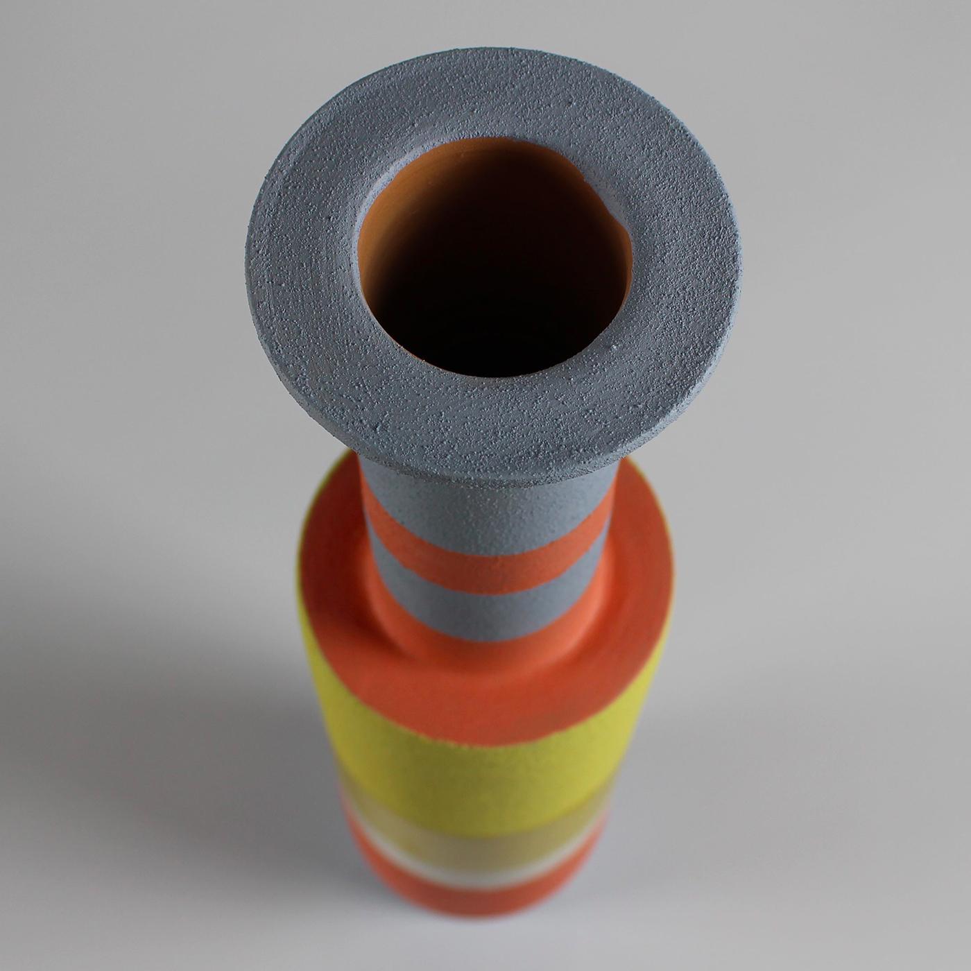 Modern Terracotta #2 Vase by Mascia Meccani For Sale