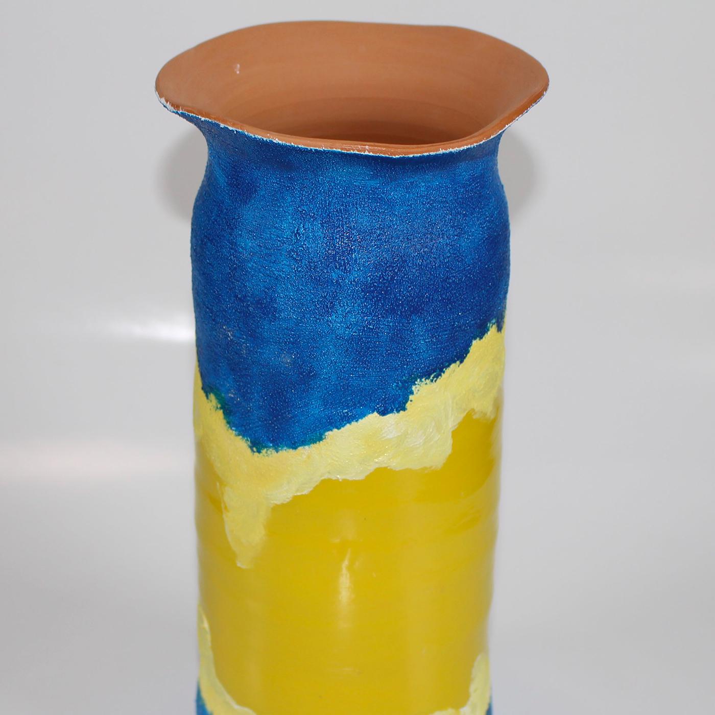 Terracotta #5 Vase by Mascia Meccani (Moderne) im Angebot