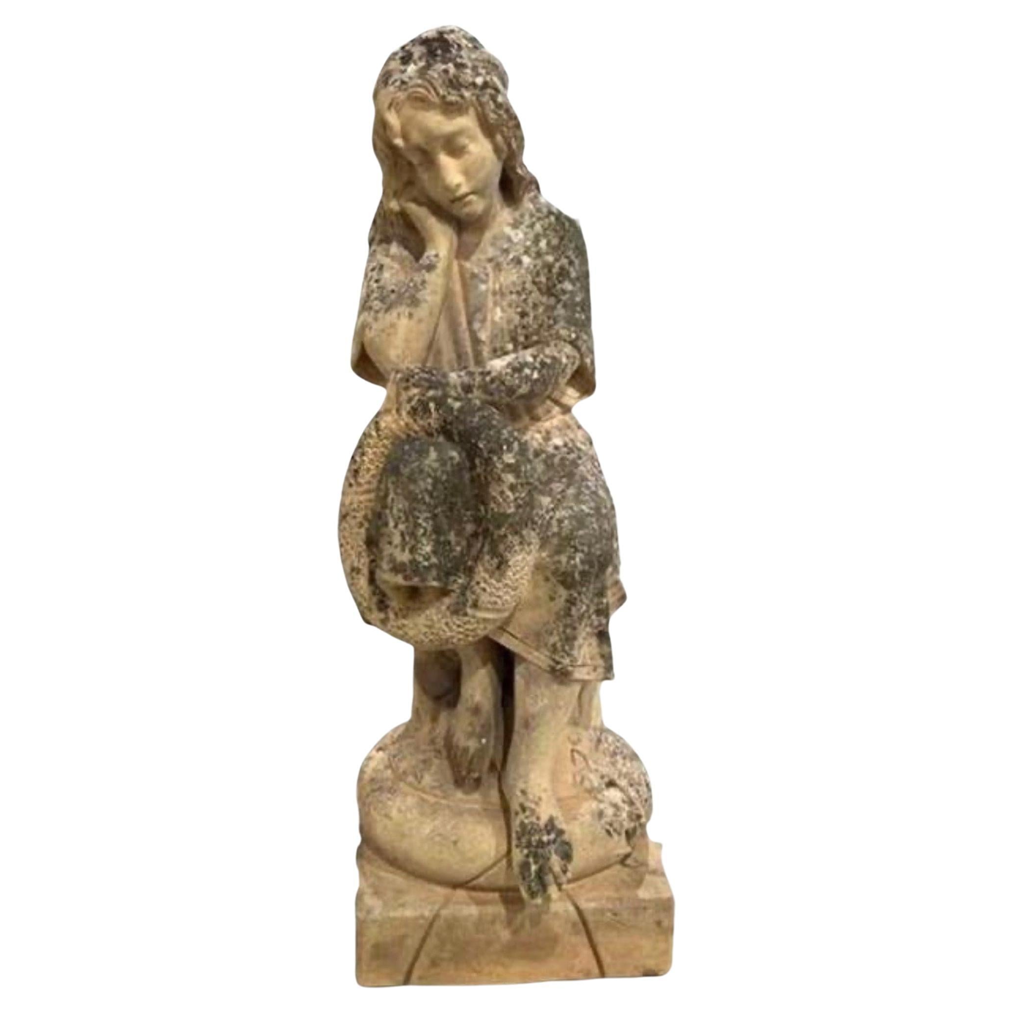 Terracotta Angel Statue