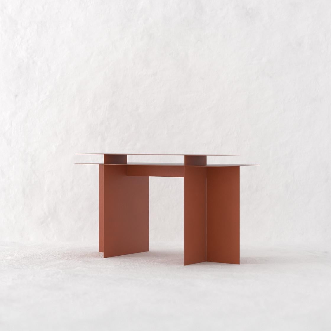 Mexican Terracotta Ángulo Desk For Sale