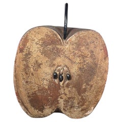 Terracotta Apple Sculpture – Tuscany, 1950s