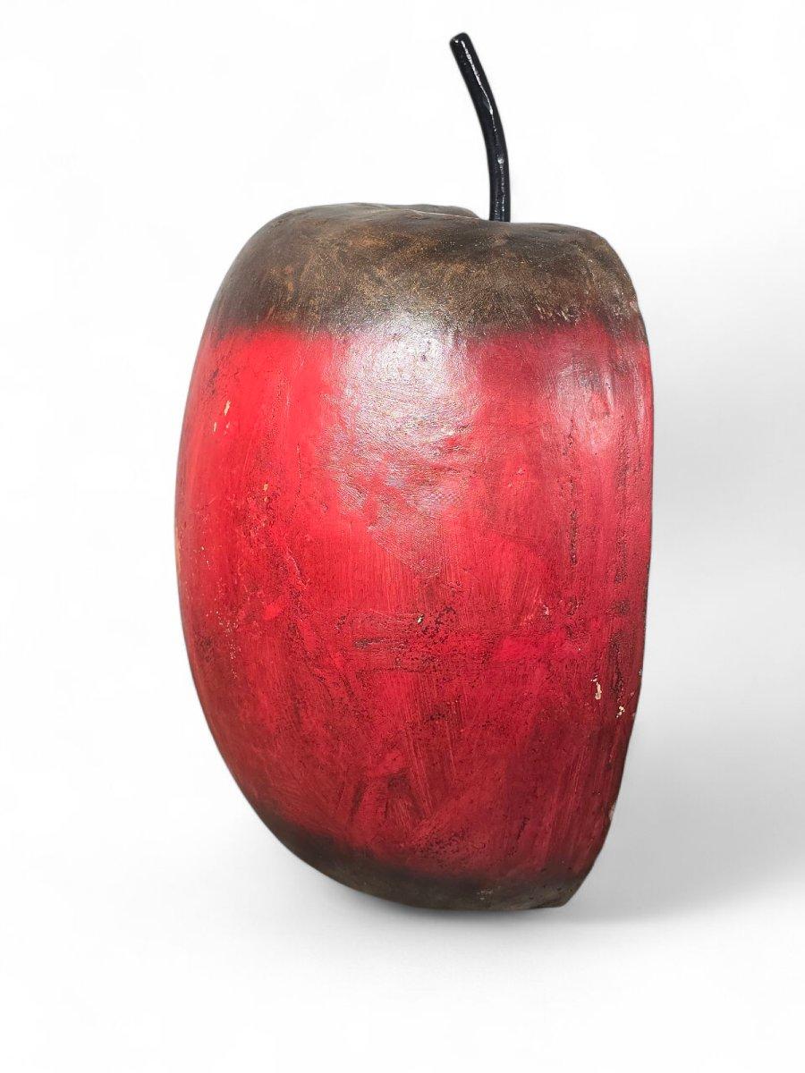 Scultura di mele in terracotta - Toscana, anni '50 in vendita 1
