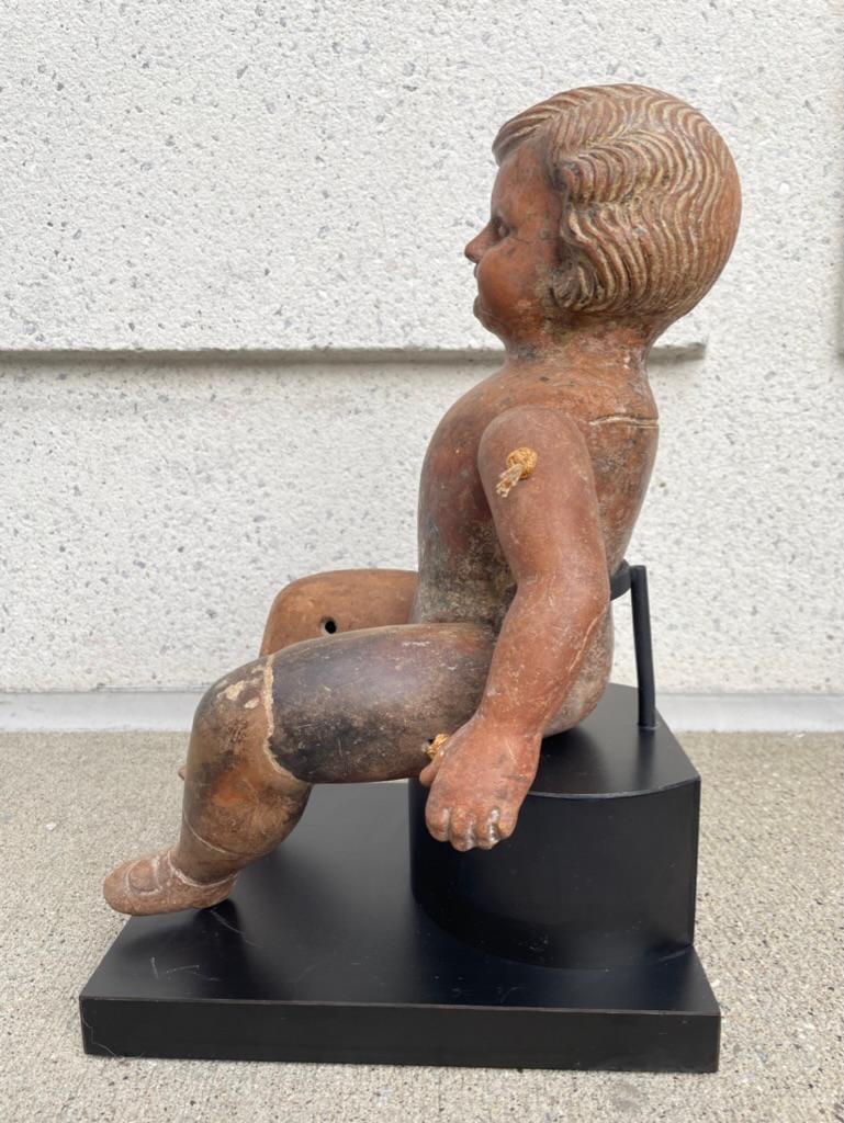 Figure de poupée Santos articulée en terre cuite en vente 5