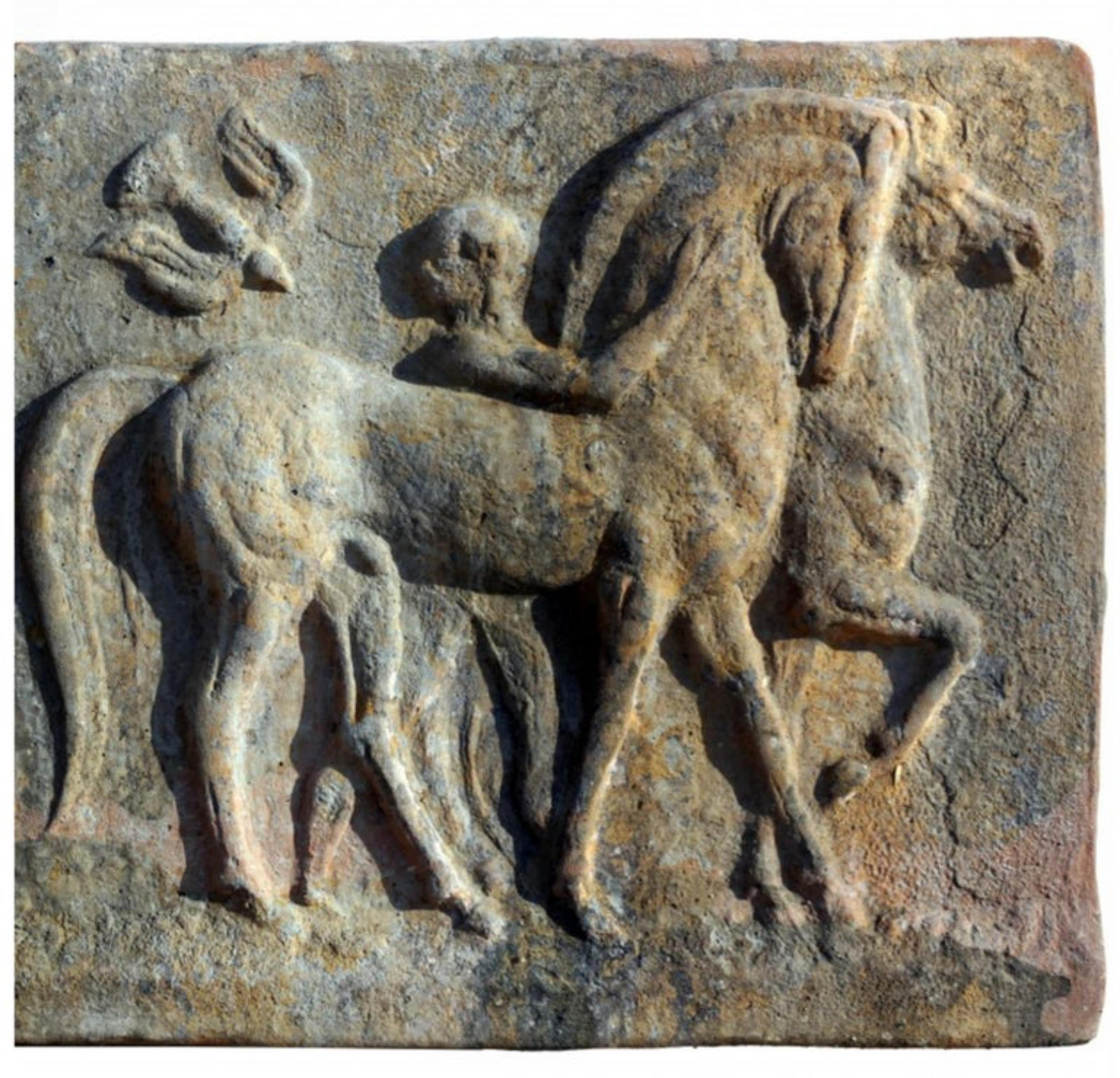 terracotta relief sculpture