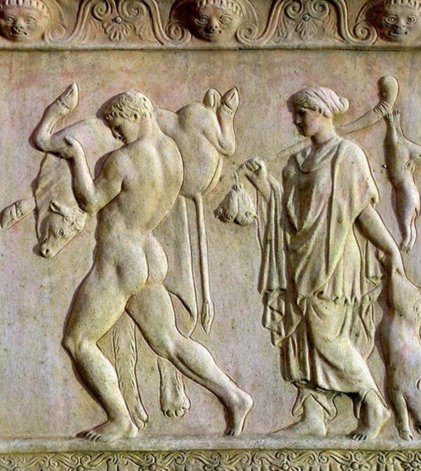roman bas relief
