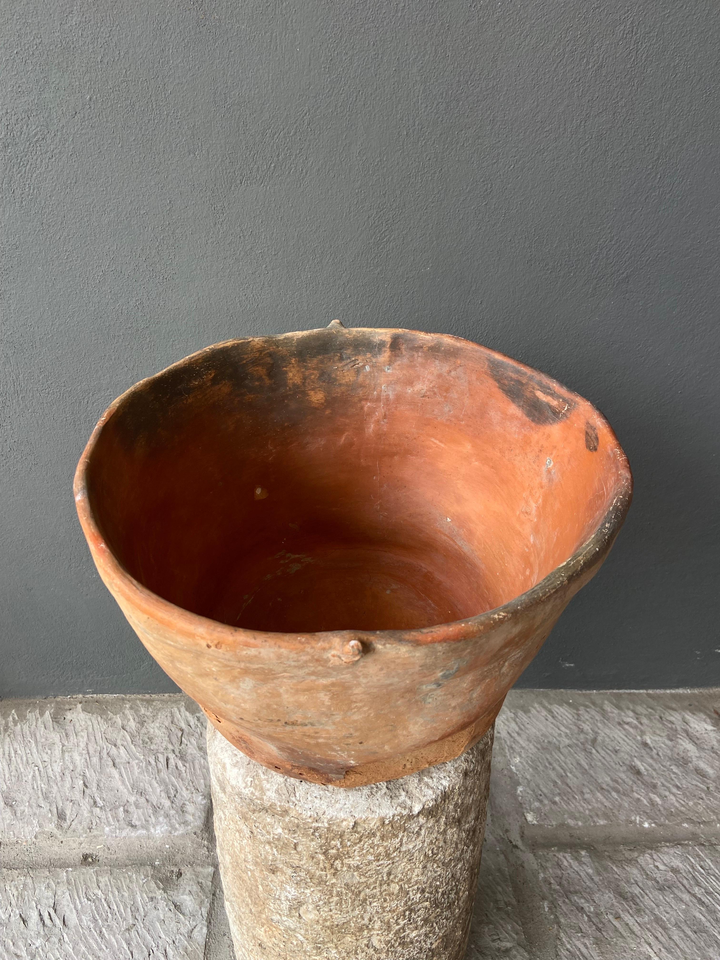 Terracotta Bowl from Mexico, circa 1950s 4
