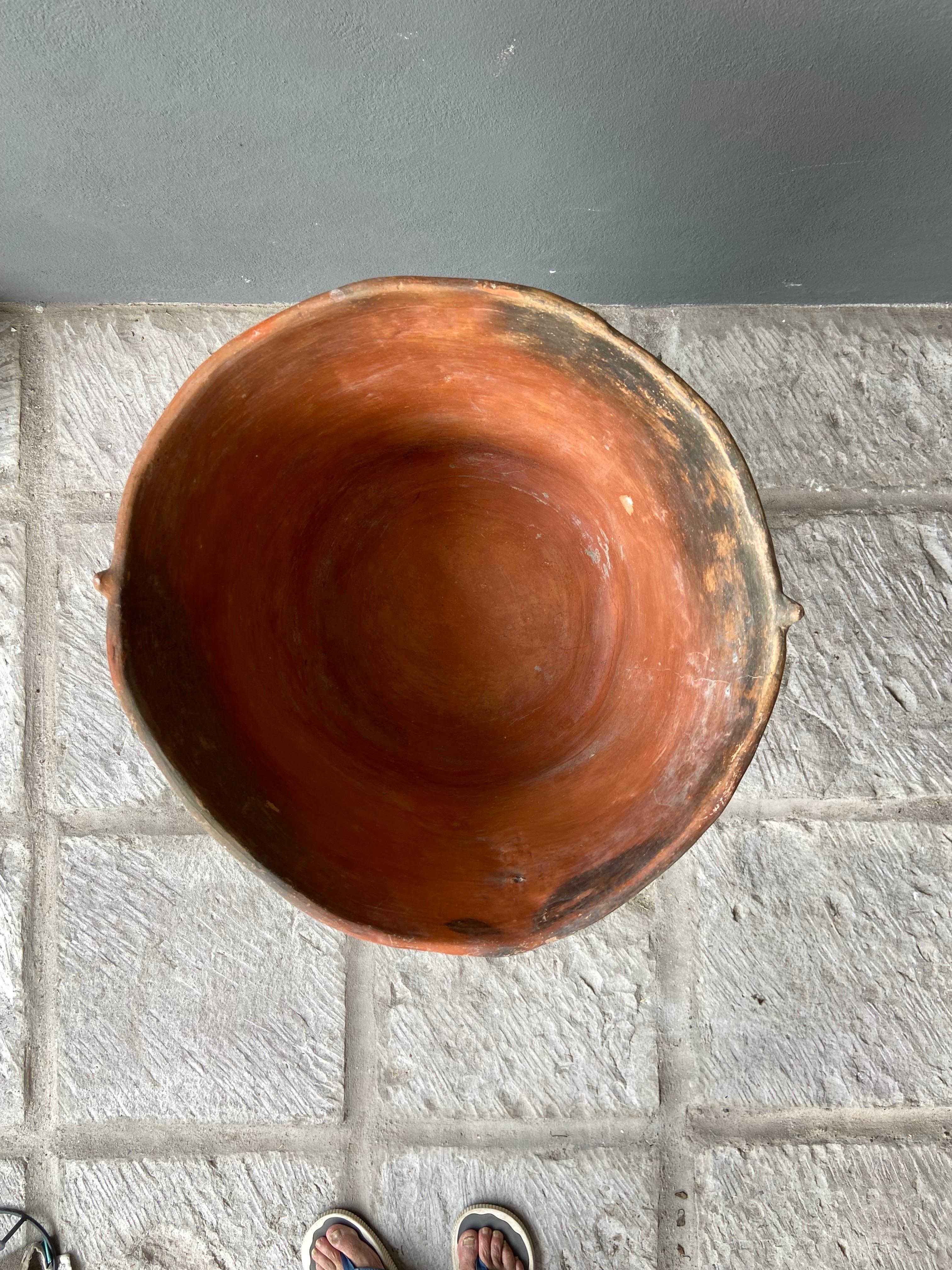 Terracotta Bowl from Mexico, circa 1950s 5