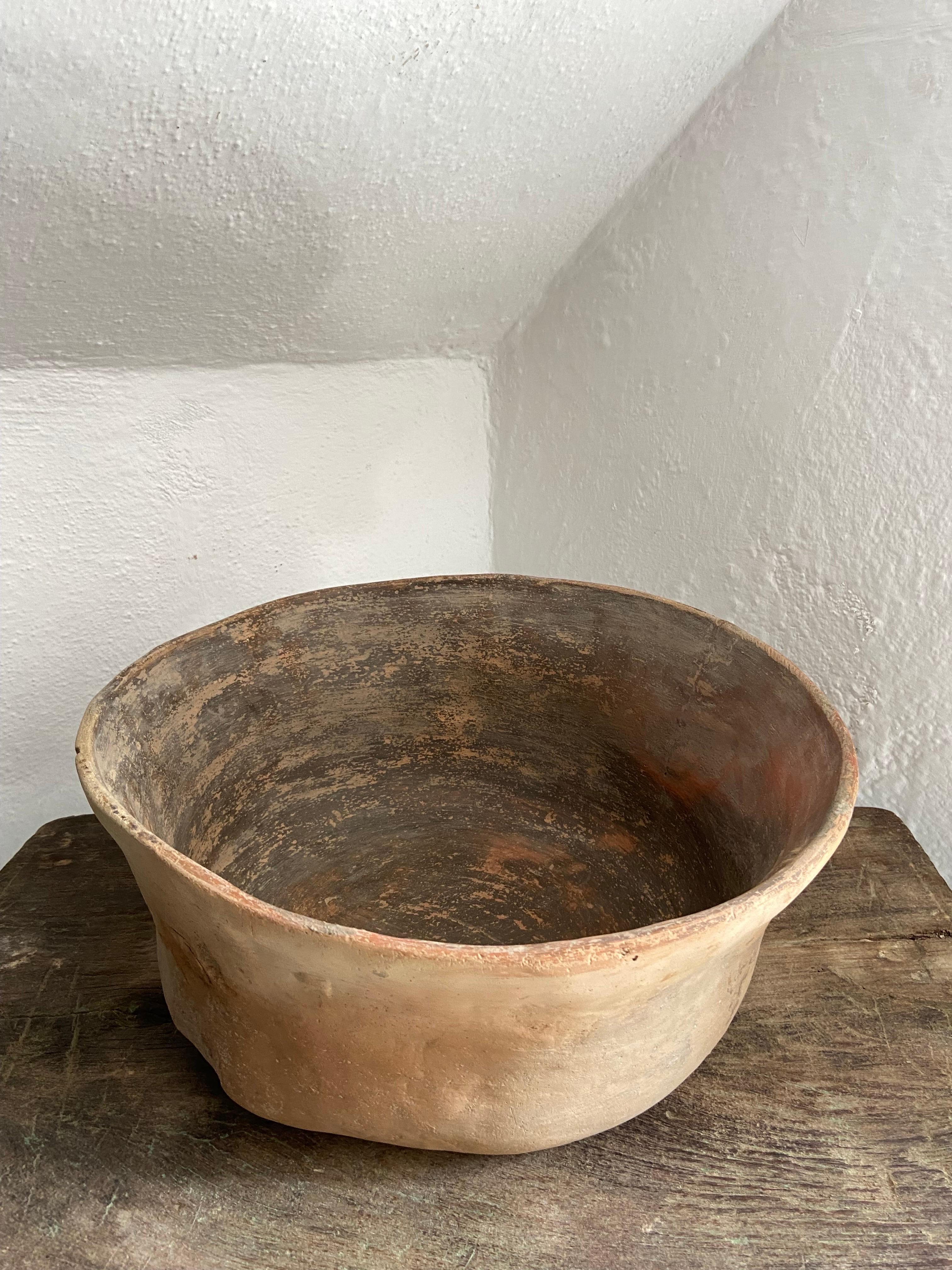 Terracotta Bowl From Mexico, Circa 1950´s 1