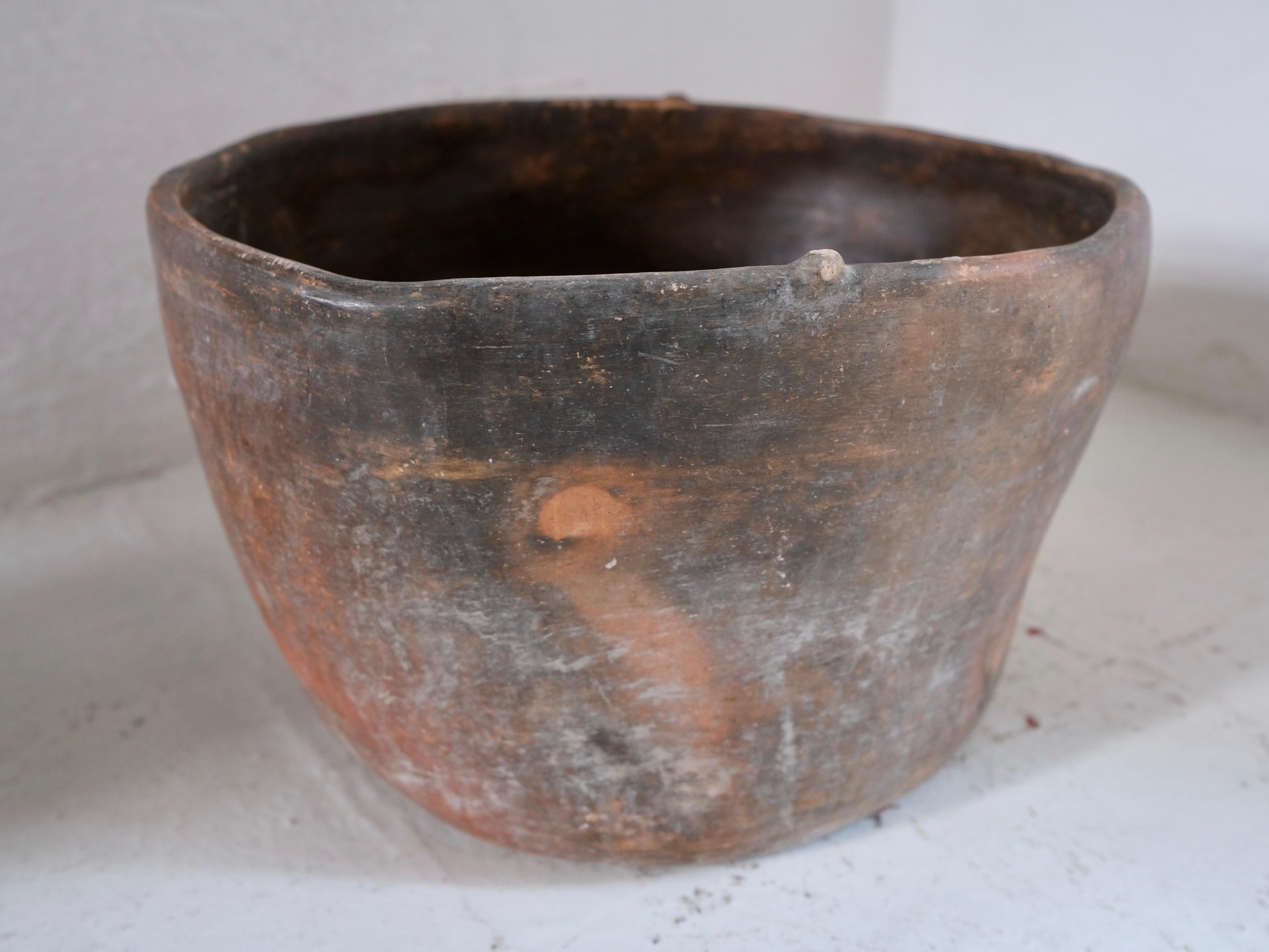 Terracotta Bowl from Mexico, Circa 1950's 2