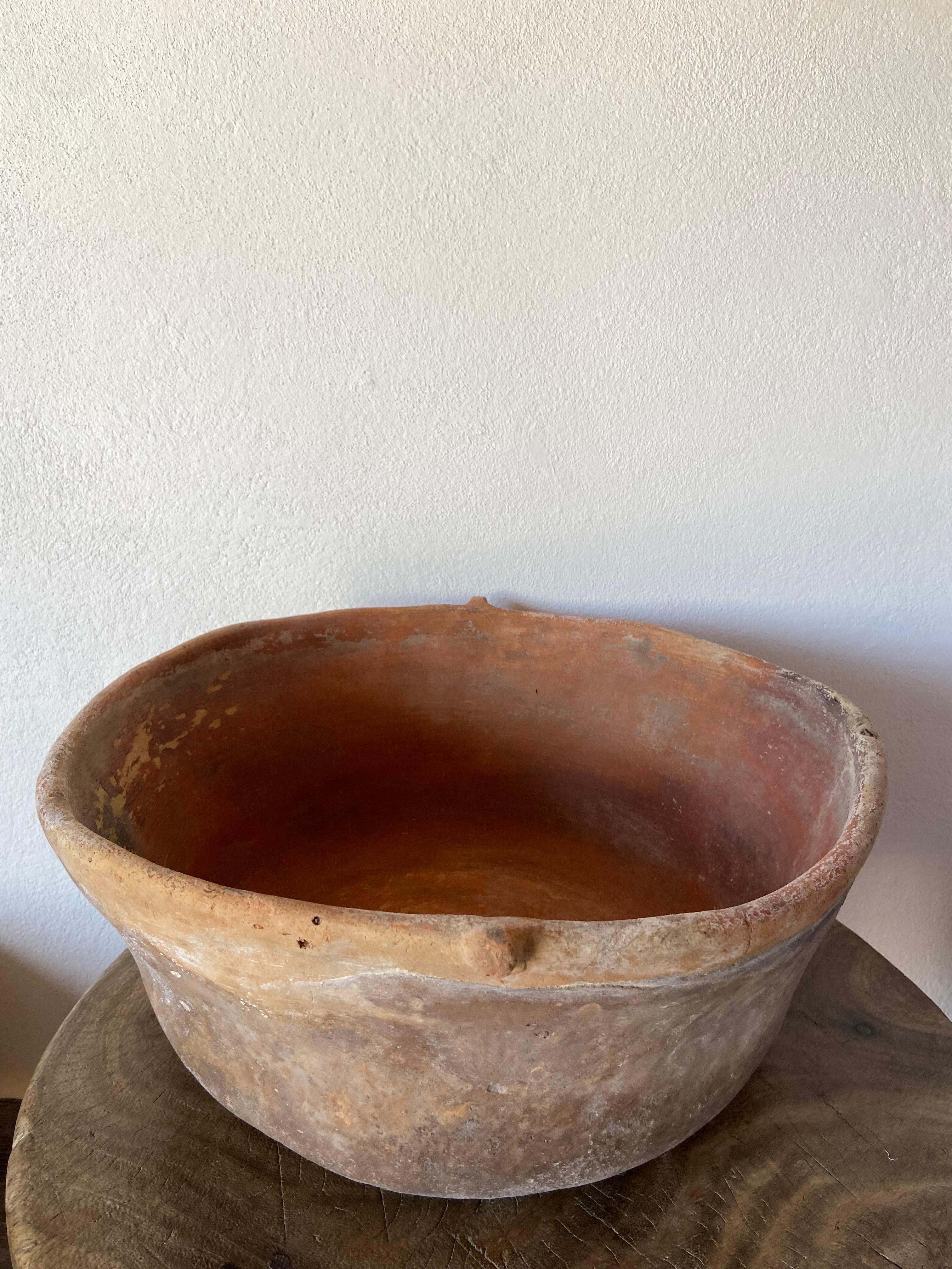 Terracotta Bowl From Mexico, Circa 1960´s 4