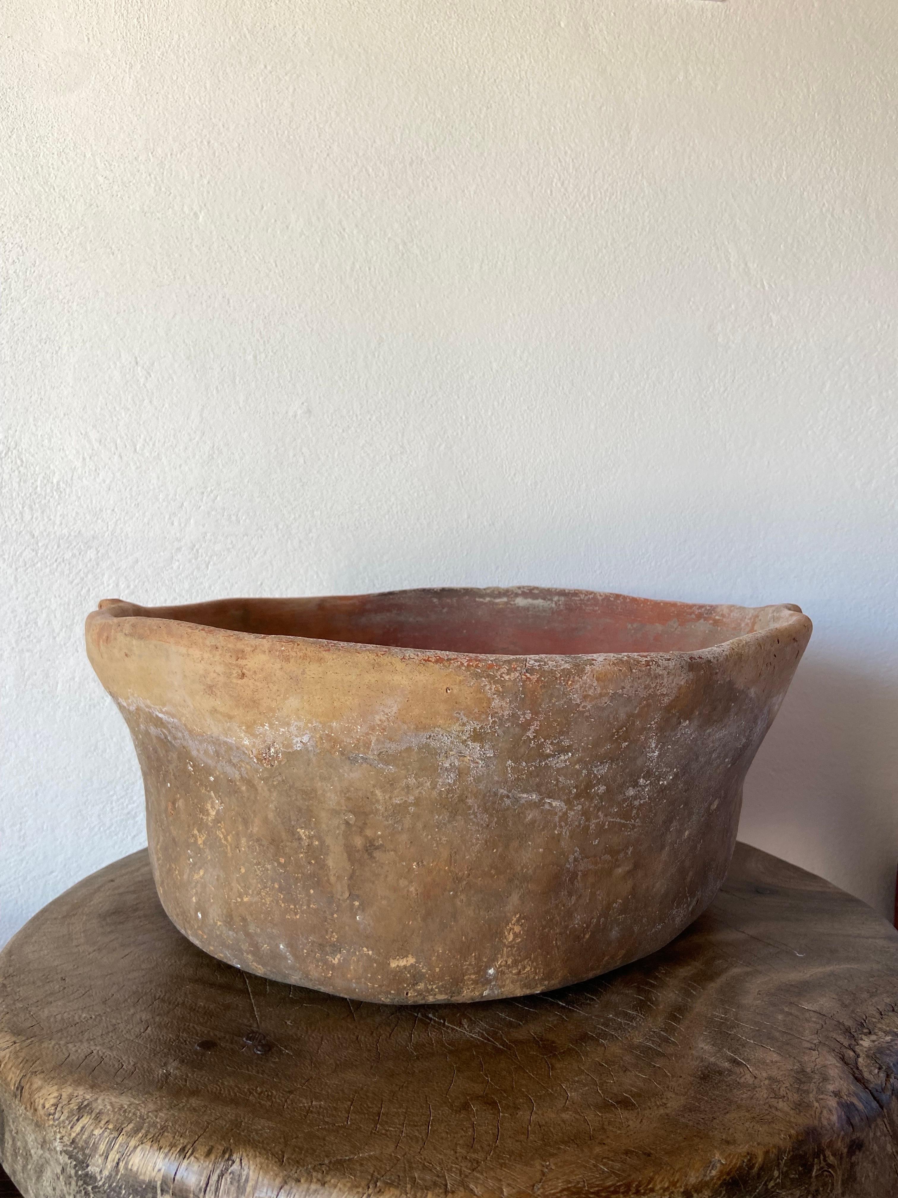 Terracotta Bowl From Mexico, Circa 1960´s 1