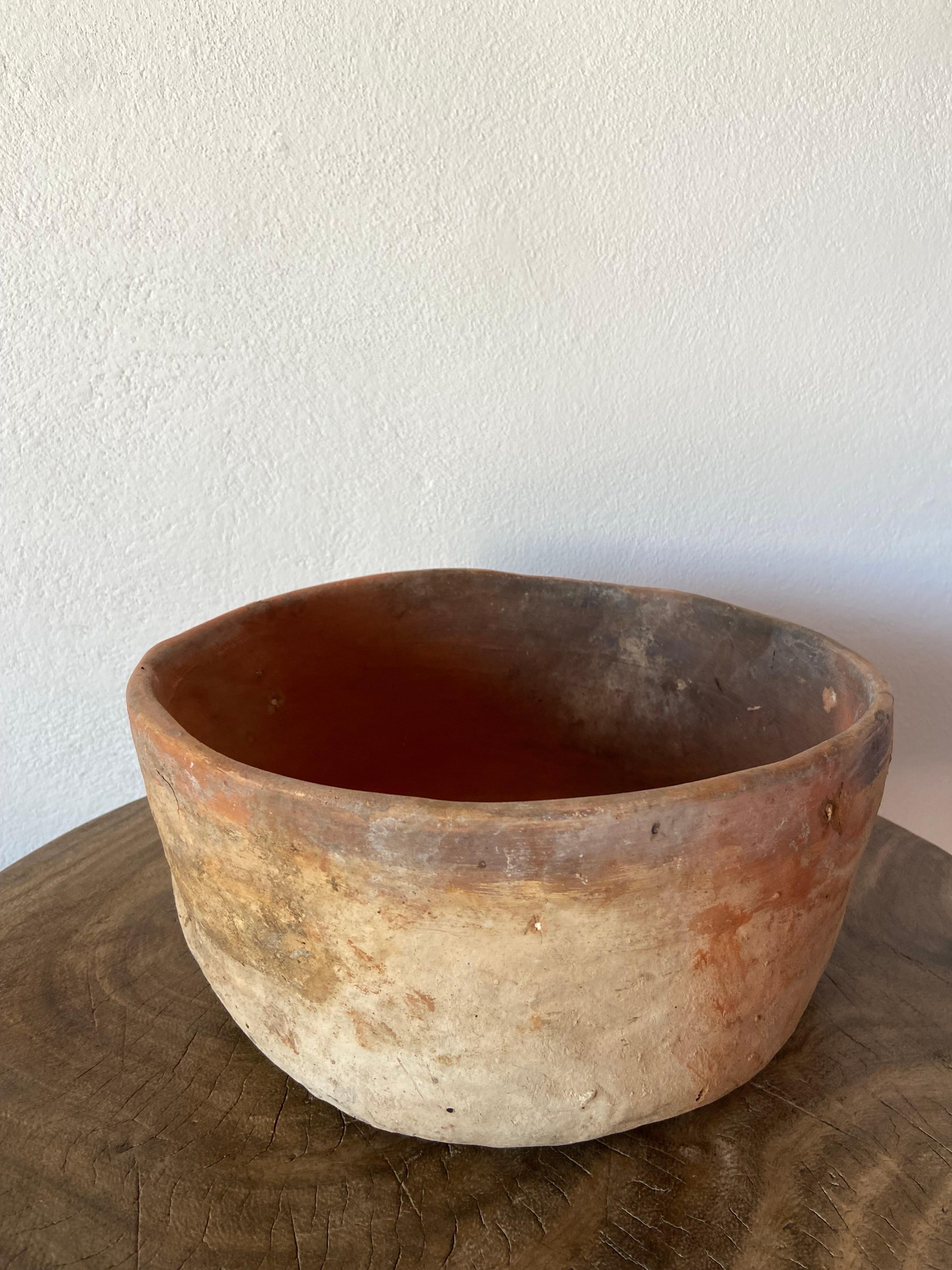 Late 20th Century Terracotta Bowl From Mexico, Circa 1970´s For Sale
