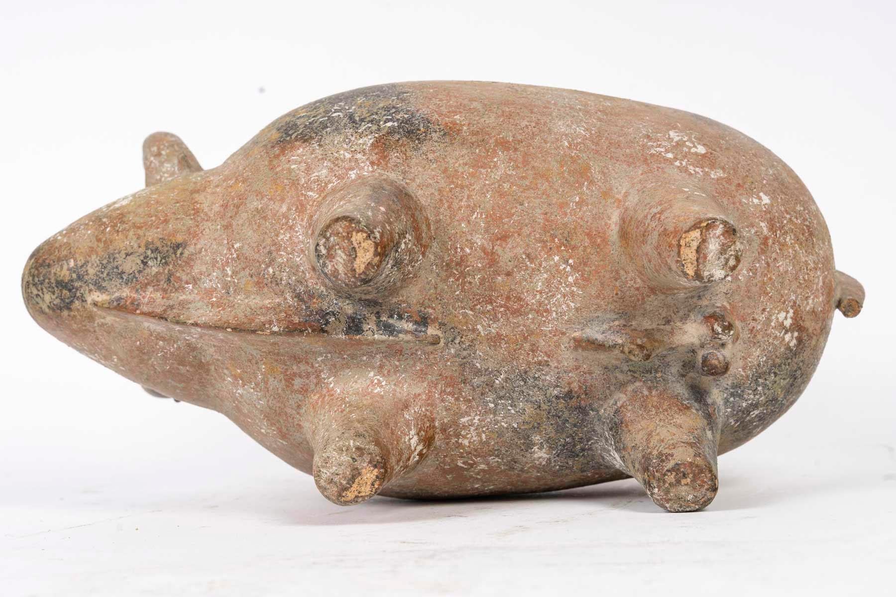 18th Century and Earlier Terracotta Buffalo, Proto-Austroasiatic Civilisation, Circa 500 BC.