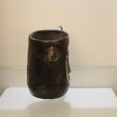 Terracotta Bull Head, French, XX ème