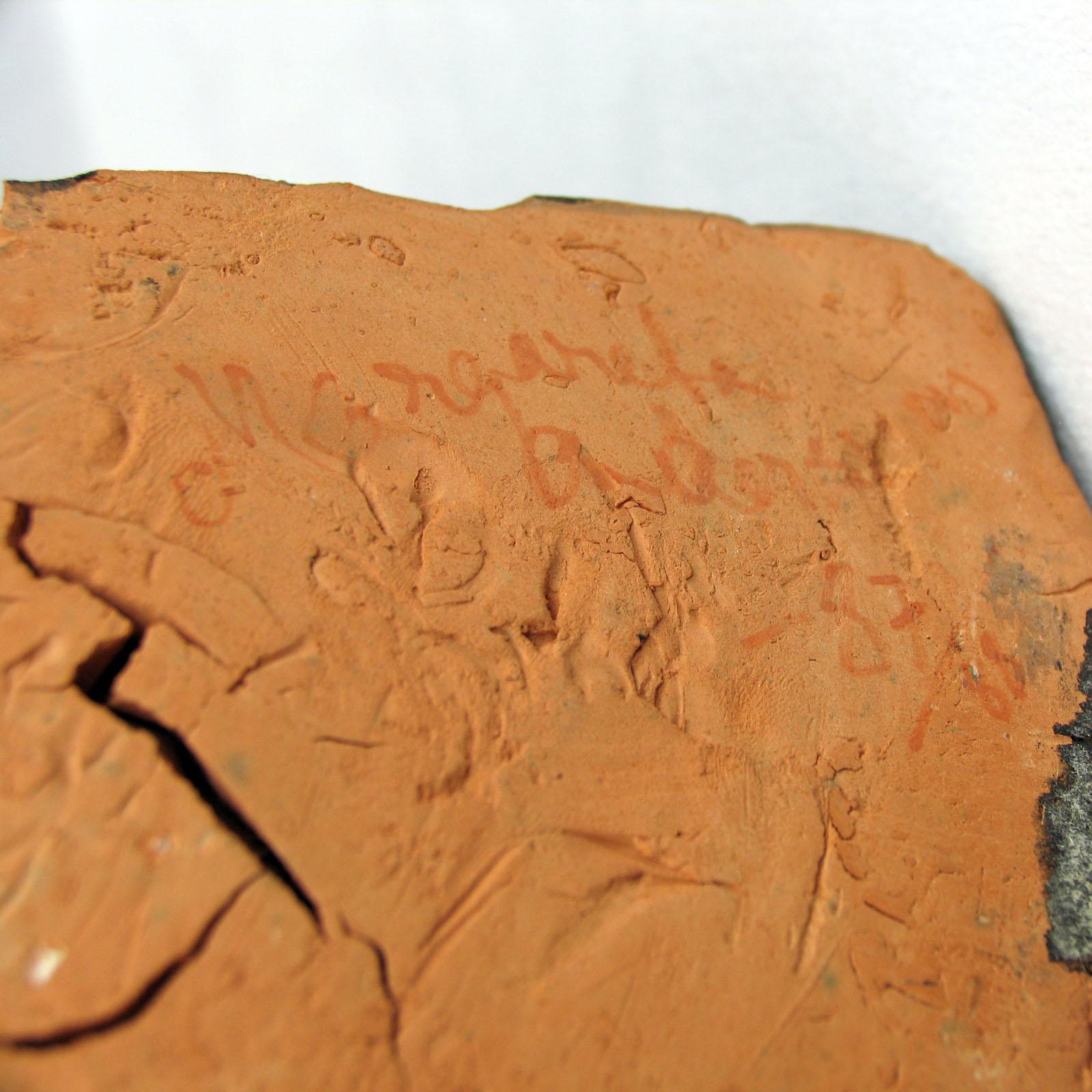 Busto in terracotta di un uomo con barba, metà del secolo scorso in vendita 7