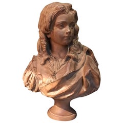 Terracotta Bust of a Little Prince