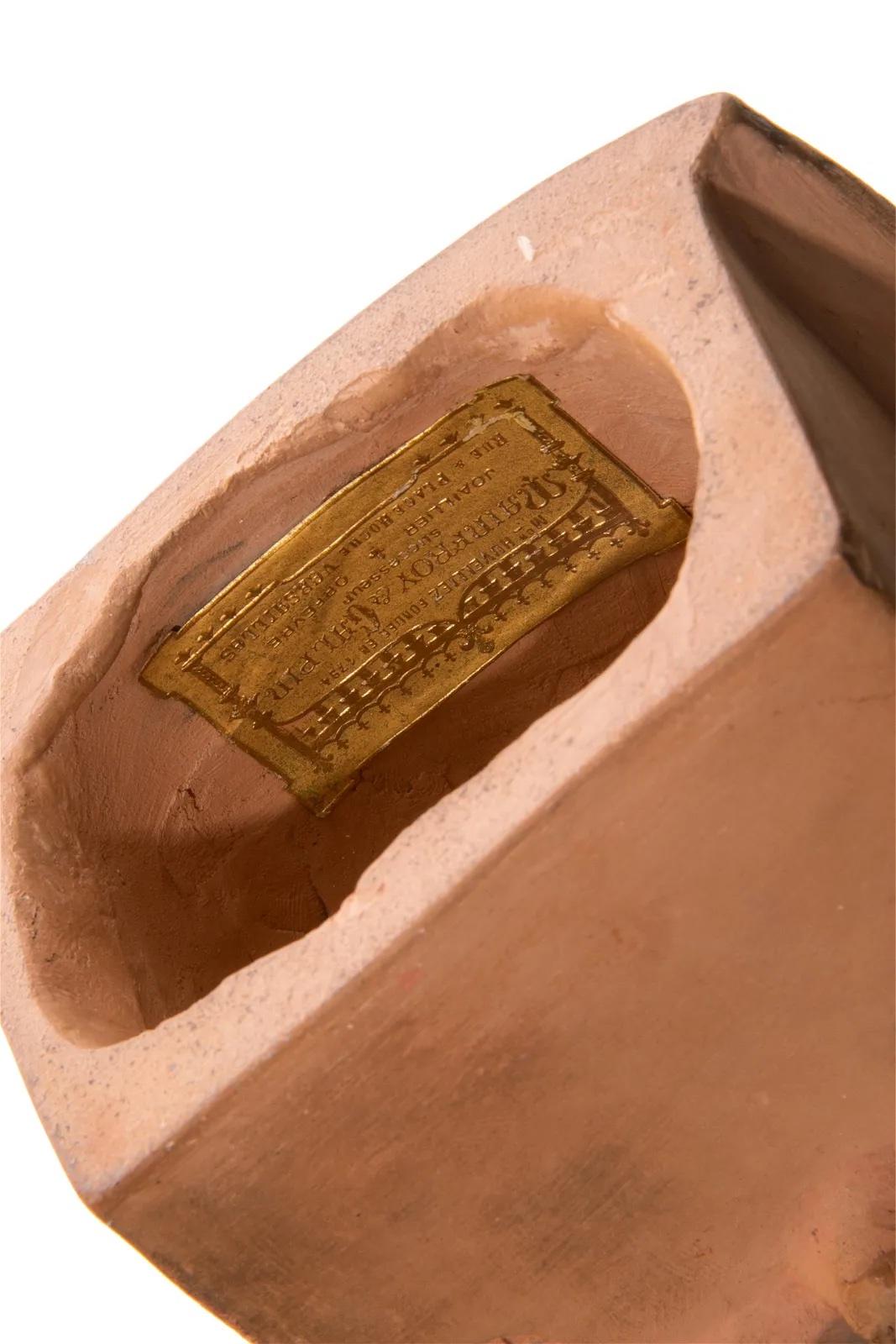 Inizio XX secolo Busto in terracotta di 