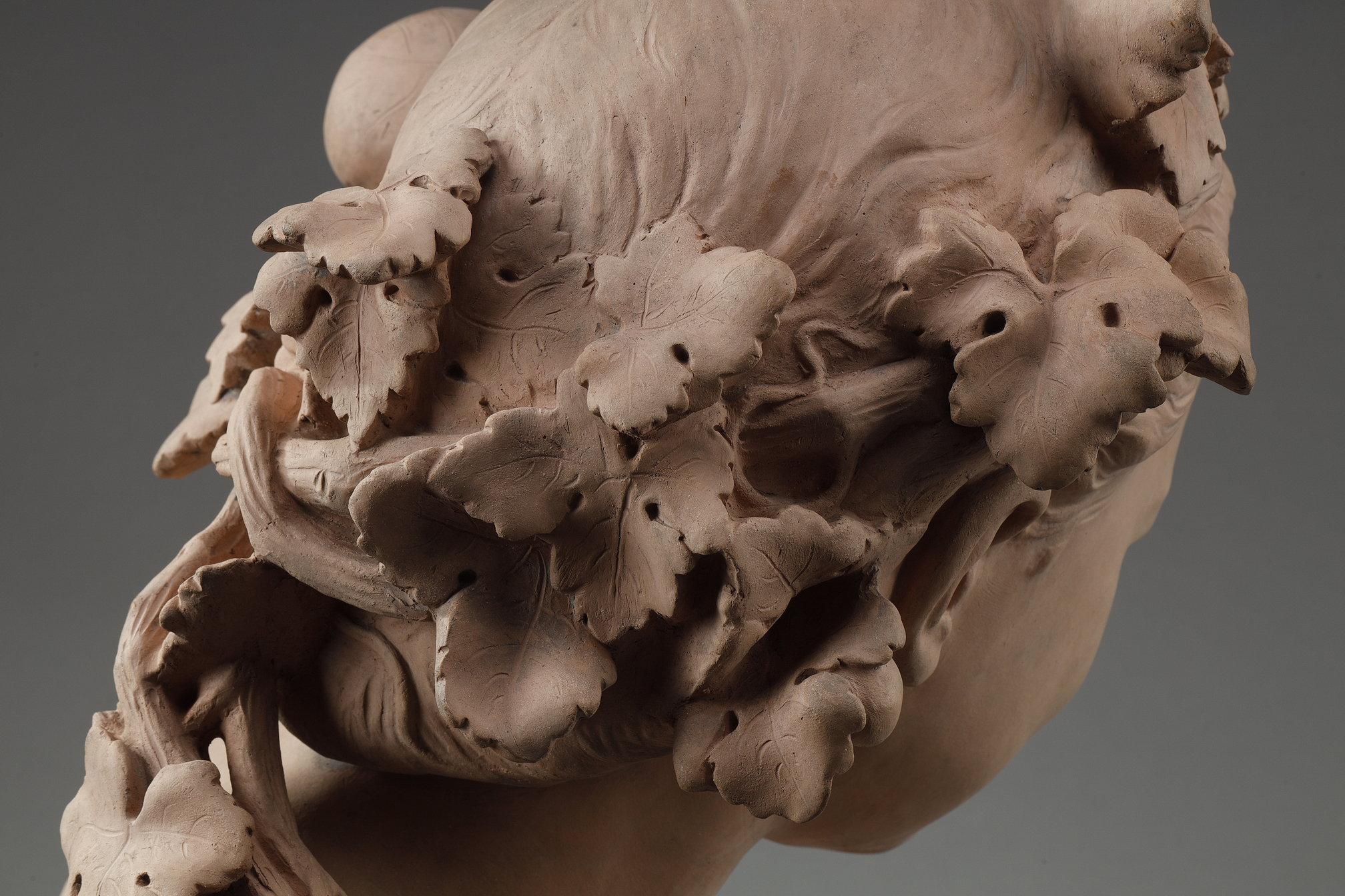 Escultura busto de terracota de Jean-Baptiste Carpeaux en venta 8