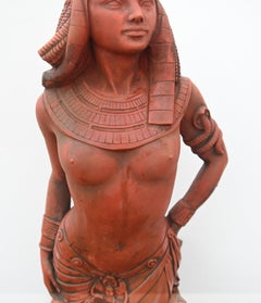 Terracotta Cleopatra Statue Classical Garden Egyptian Figure