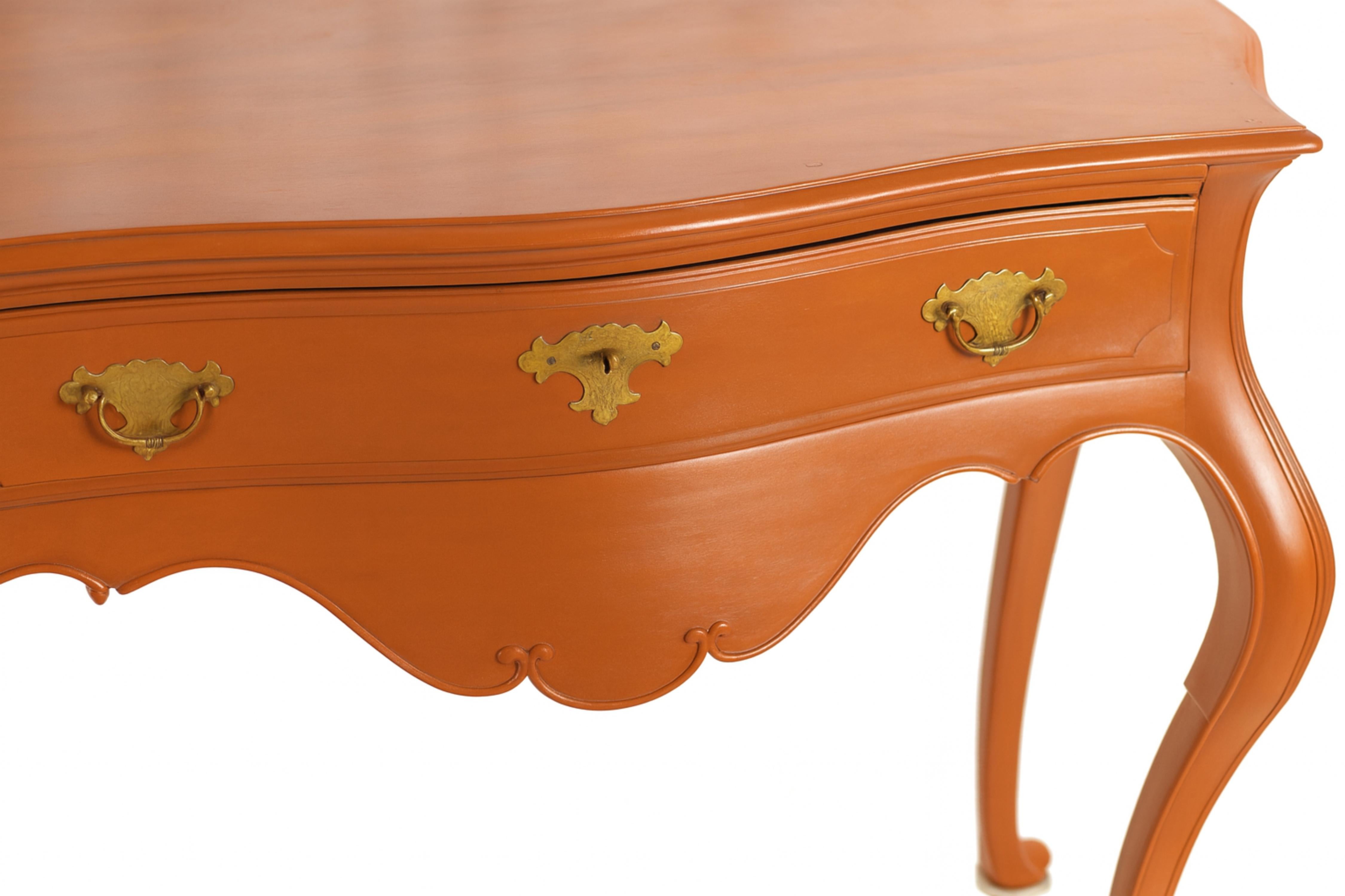 Portugais Terracotta Color Baroque Styled Commode, 19th Century en vente