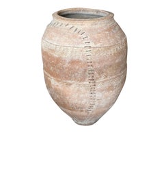 Terracotta Color Calanda Large Water Vessel, Spain, 19th Century