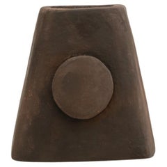 Brown contemporary Ceramic Wall Light Made of local Clay handcrafted