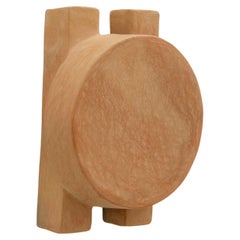 Terracotta contemporary Ceramic Wall Light Made of local Clay handcrafted