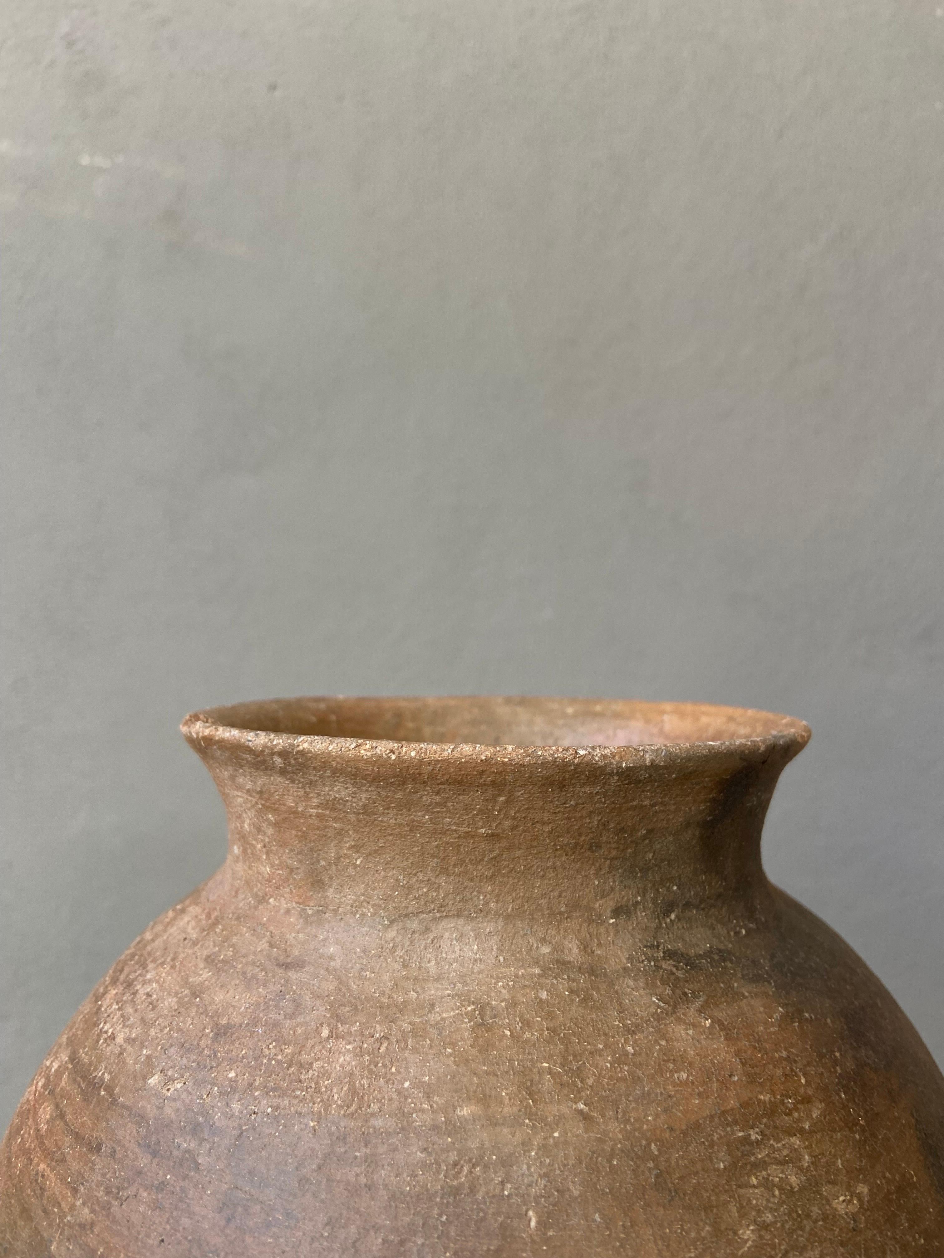 Ceramic Terracotta Cooking Pot From The Mixteca Region of Oaxaca, Mexico