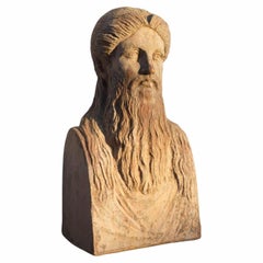 COPIE TERRACOTTA DU DIONISO SARDANAPALO DE L'ARCHÉOLOGIE 21ème siècle