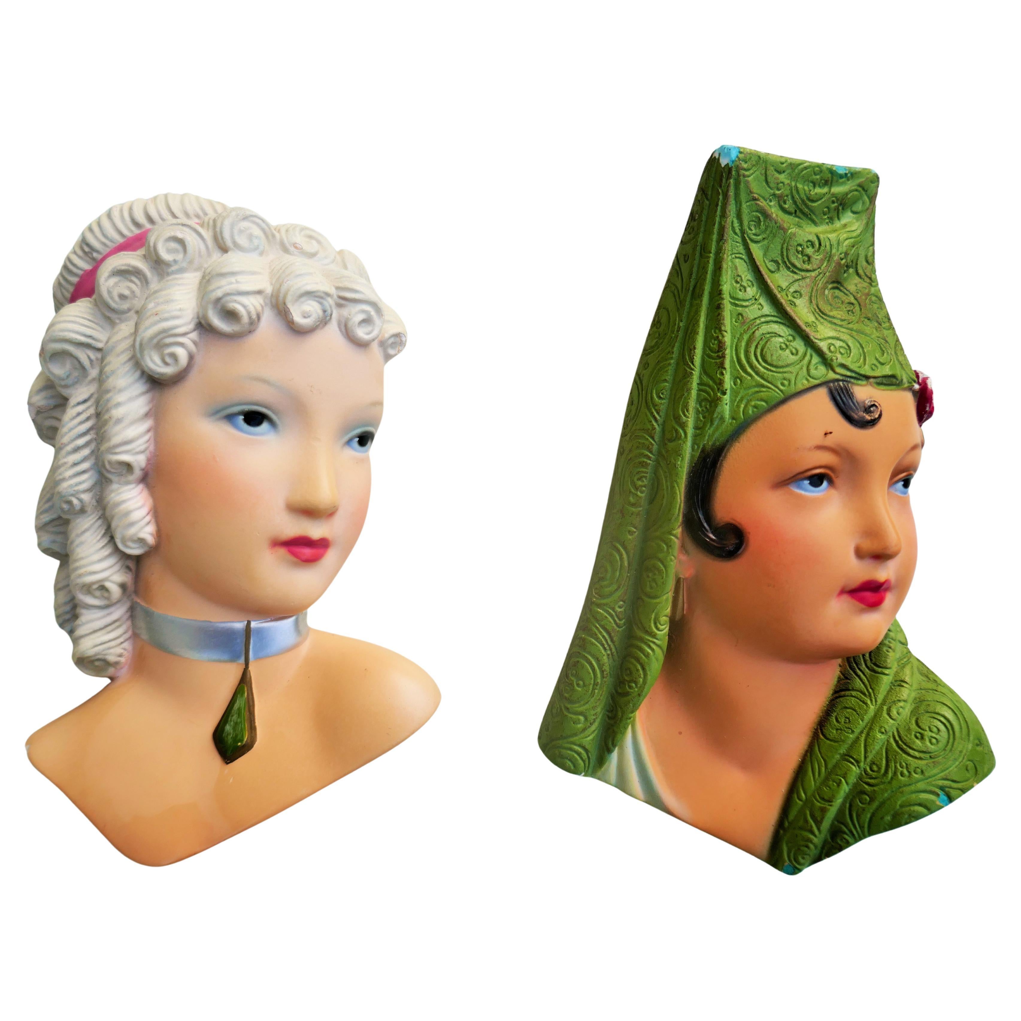 Terracotta couple by Giovanni Magri. en vente
