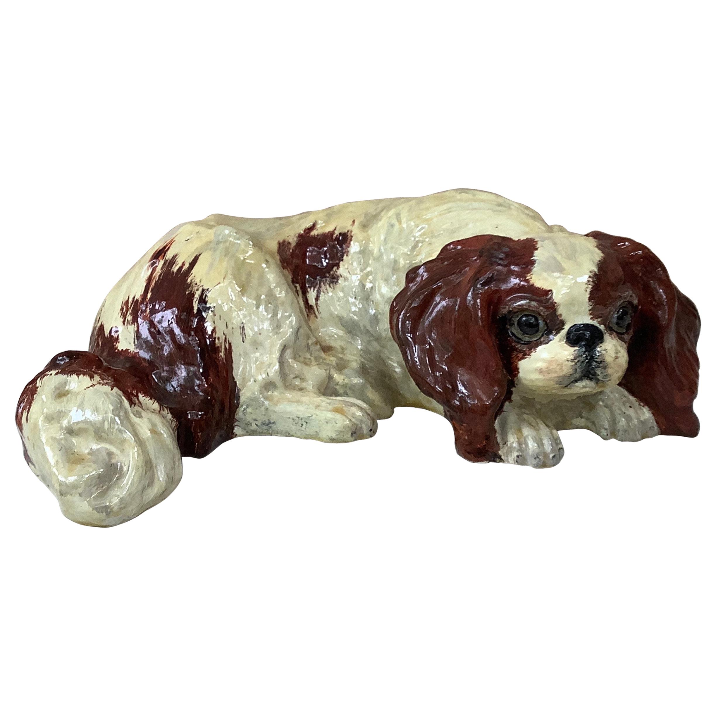 Terracotta Dog Cavalier King Charles Spaniel Bavent