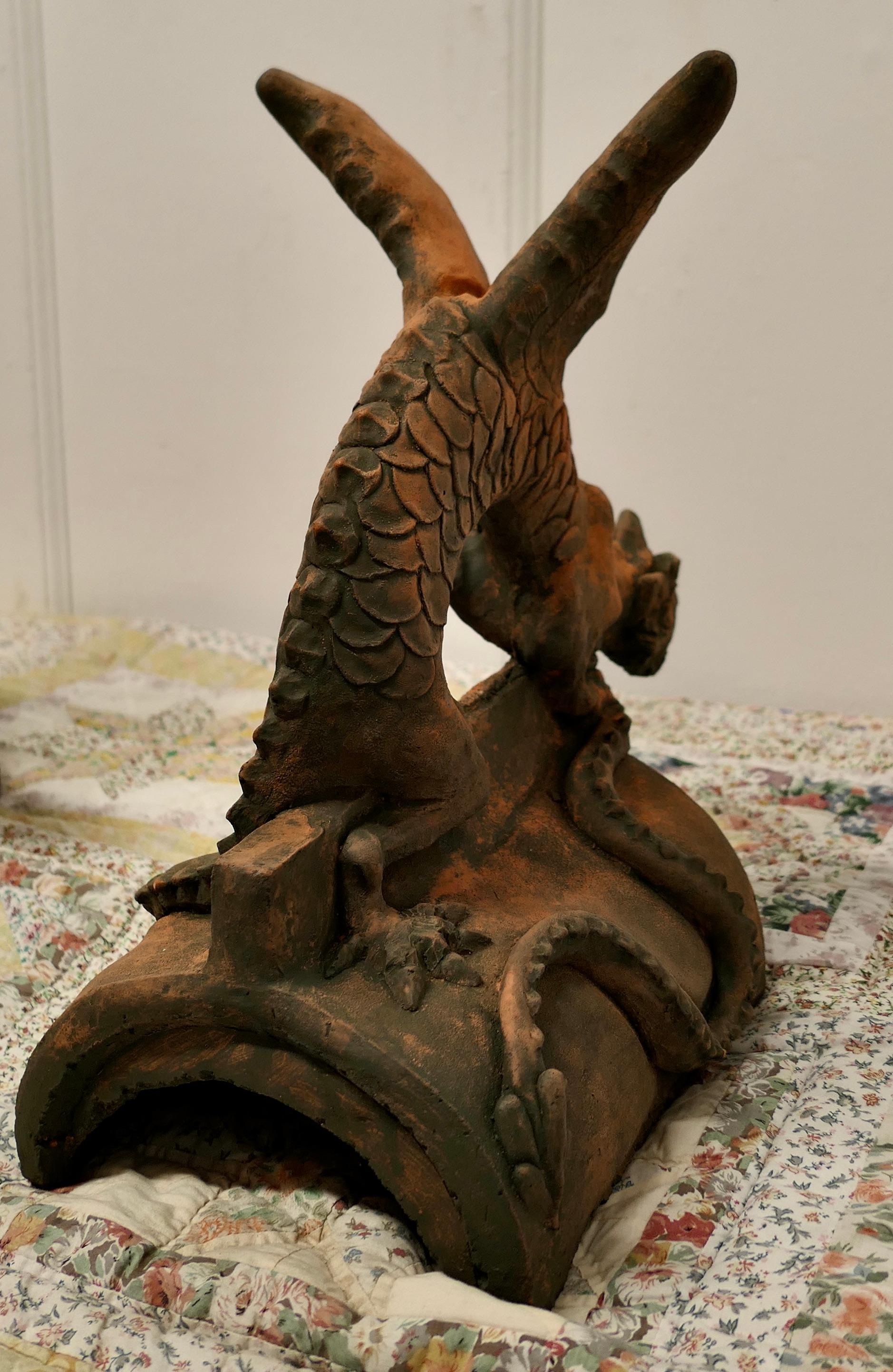 dragon roof finial