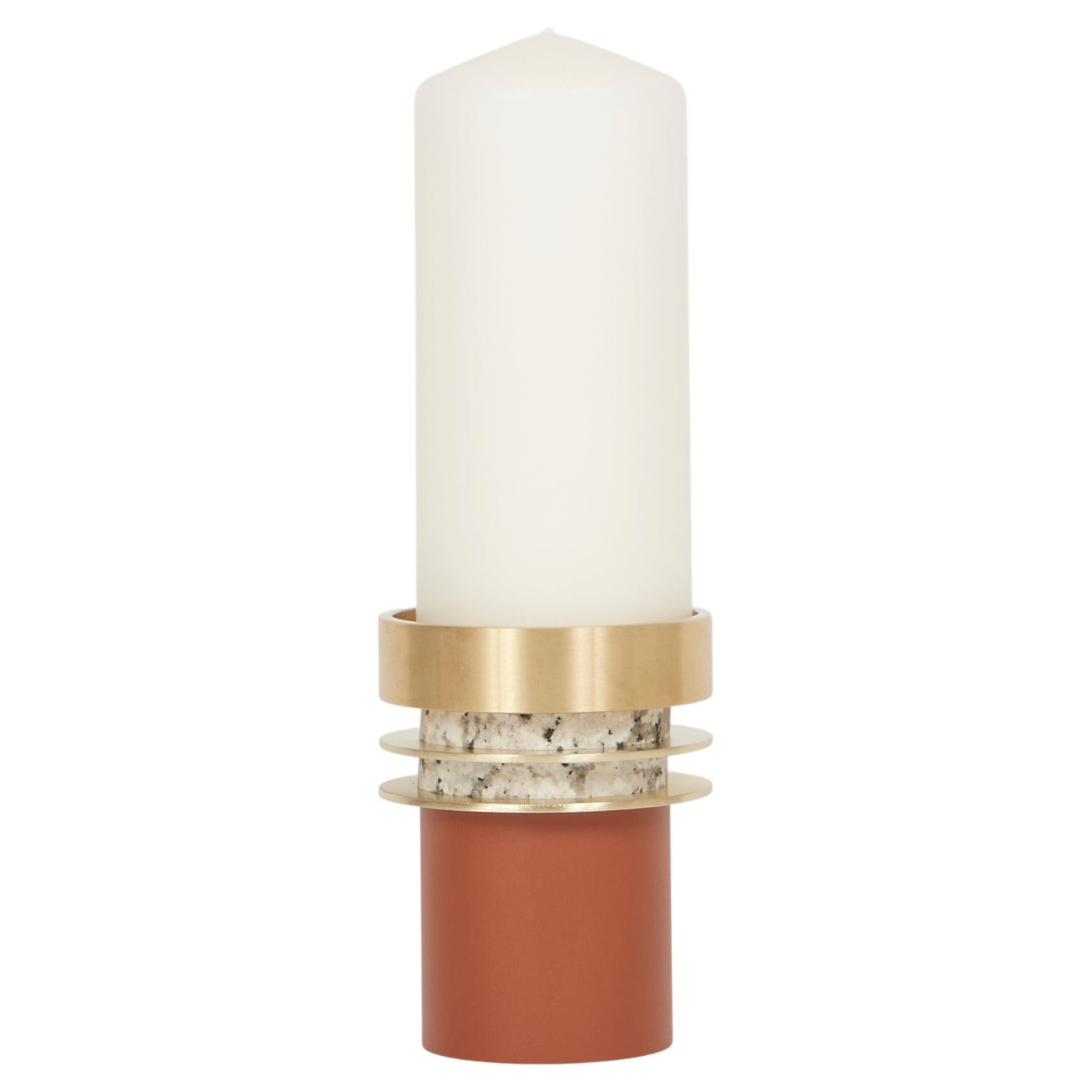 Moroccan Giant terracotta Candle Holder Handbuilt by the Potter Houda