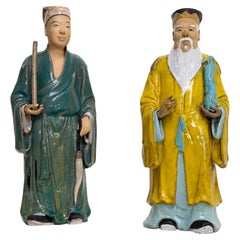 Terracotta Figures, Piedmont, 18th Century