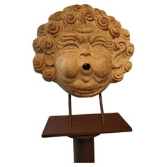 Terracotta Fountain Masqueron, 20th Century