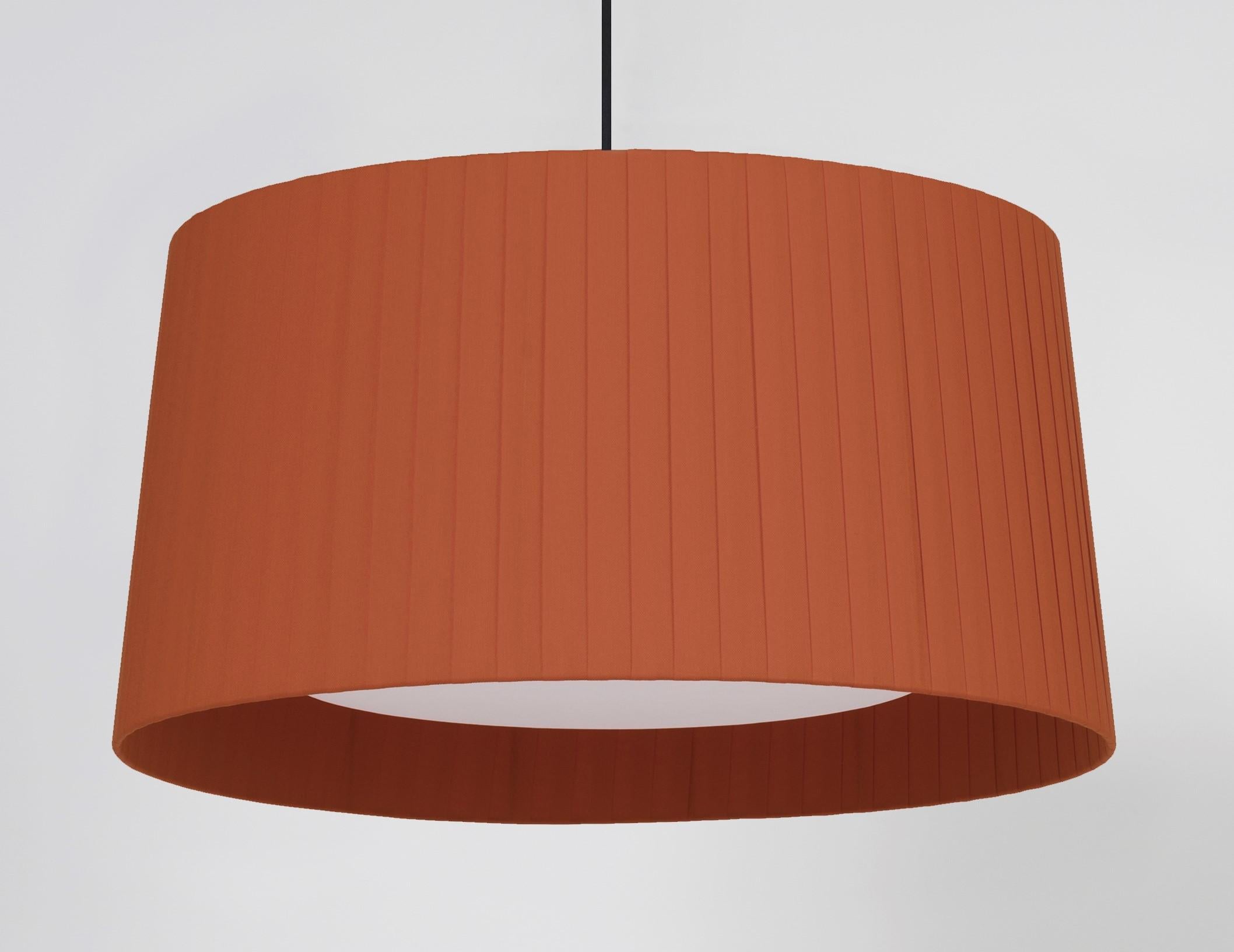Modern Terracotta GT5 Pendant Lamp by Santa & Cole For Sale