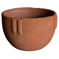 Antique Terracotta "Indian Pot" by Bauer Pottery