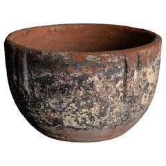 Vaso indiano in terracotta di Bauer Pottery