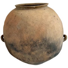Antique Terracotta Jar From Mexico, Circa Late 19th Century