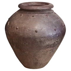 Terracotta Jar / Vase from Indonesia, Glazed