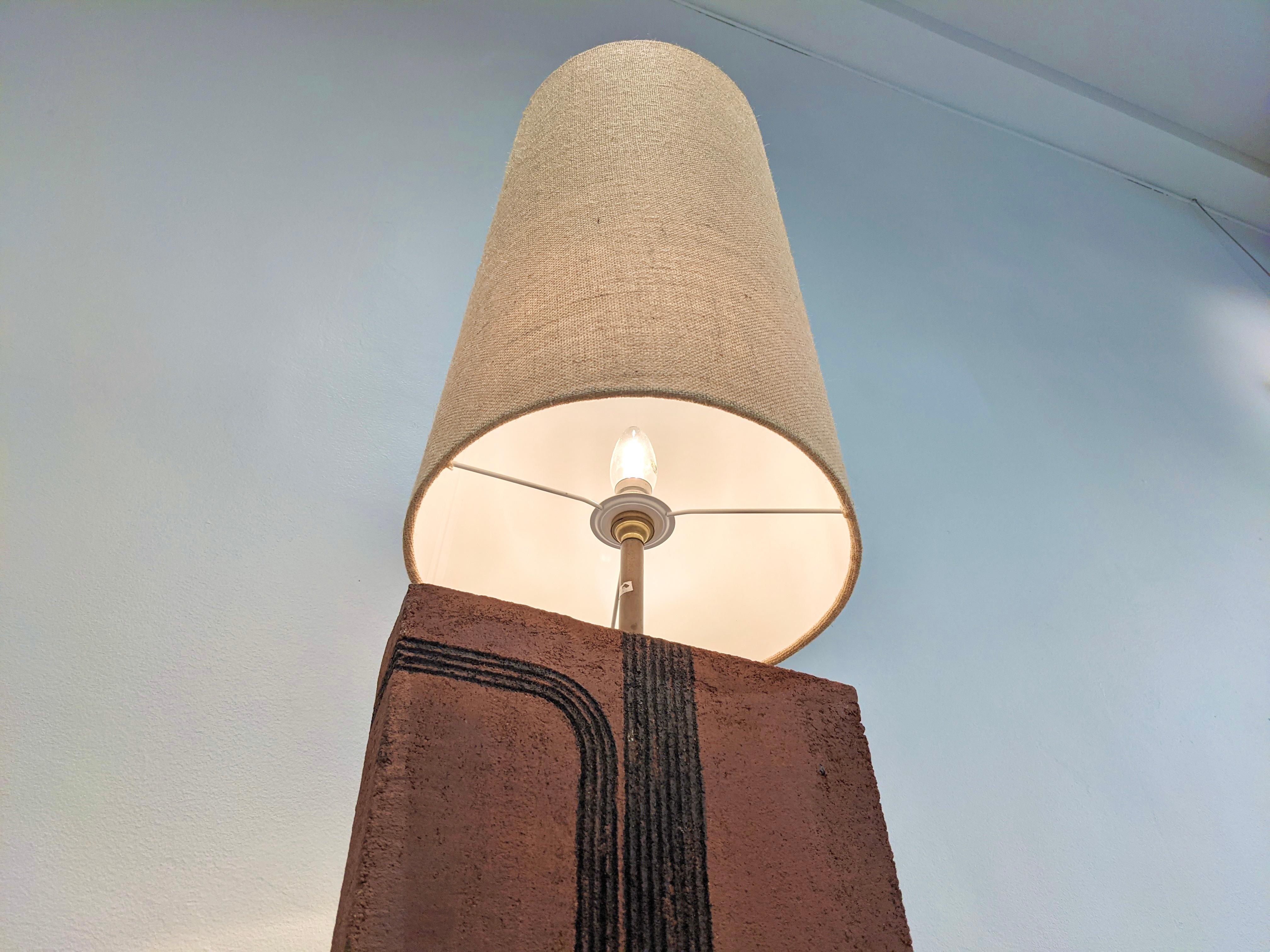 Lampada in terracotta in vendita 2