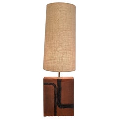 Lampada in terracotta