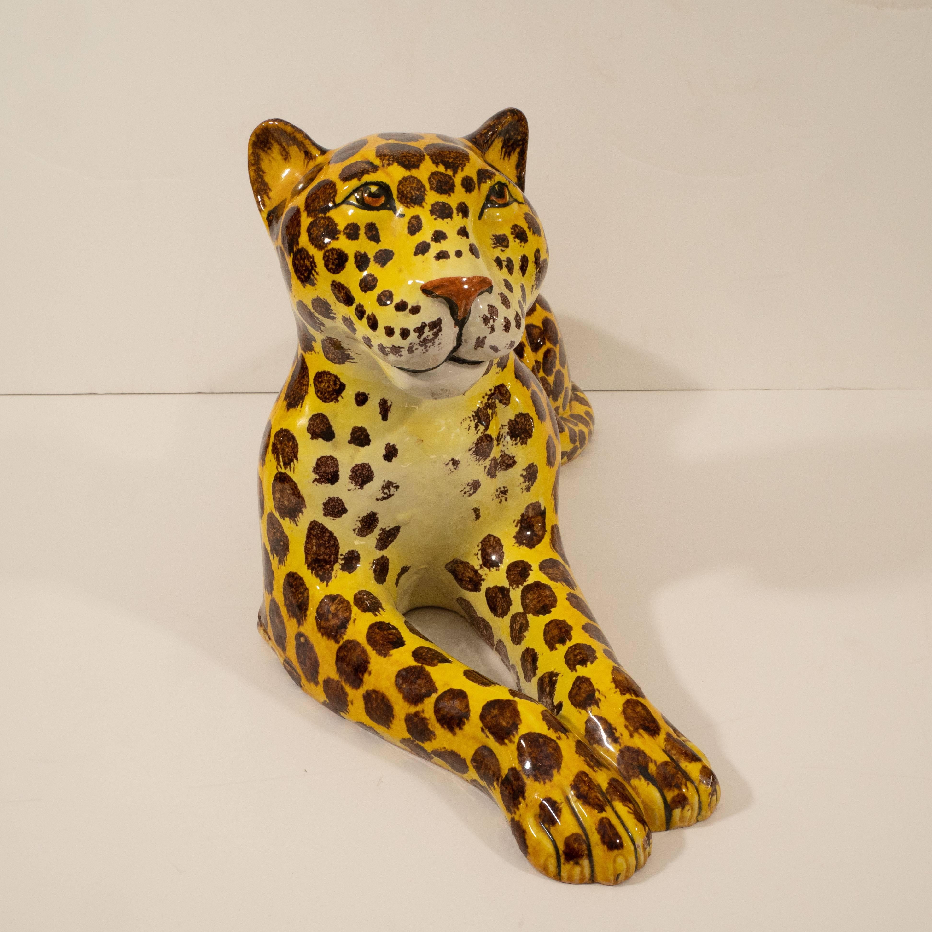 Terracotta Leopard 1