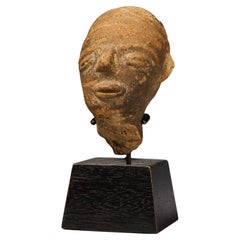 Terracotta Memorial Head, Ashanti People, Ghana