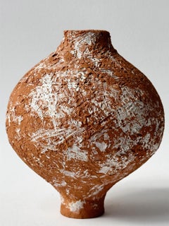 Tarro lunar de terracota nº 15 de Elena Vasilantonaki