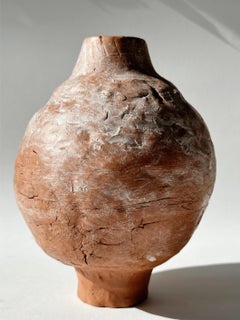 Terracotta Moon Jar No 4 by Elena Vasilantonaki