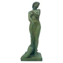 Terracotta Nude Woman Sculpture by Riccardo Piter, 1938