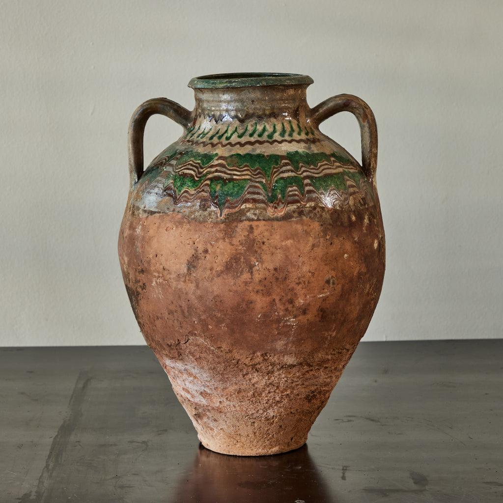Bulgarian Terracotta Olive Oil Pot