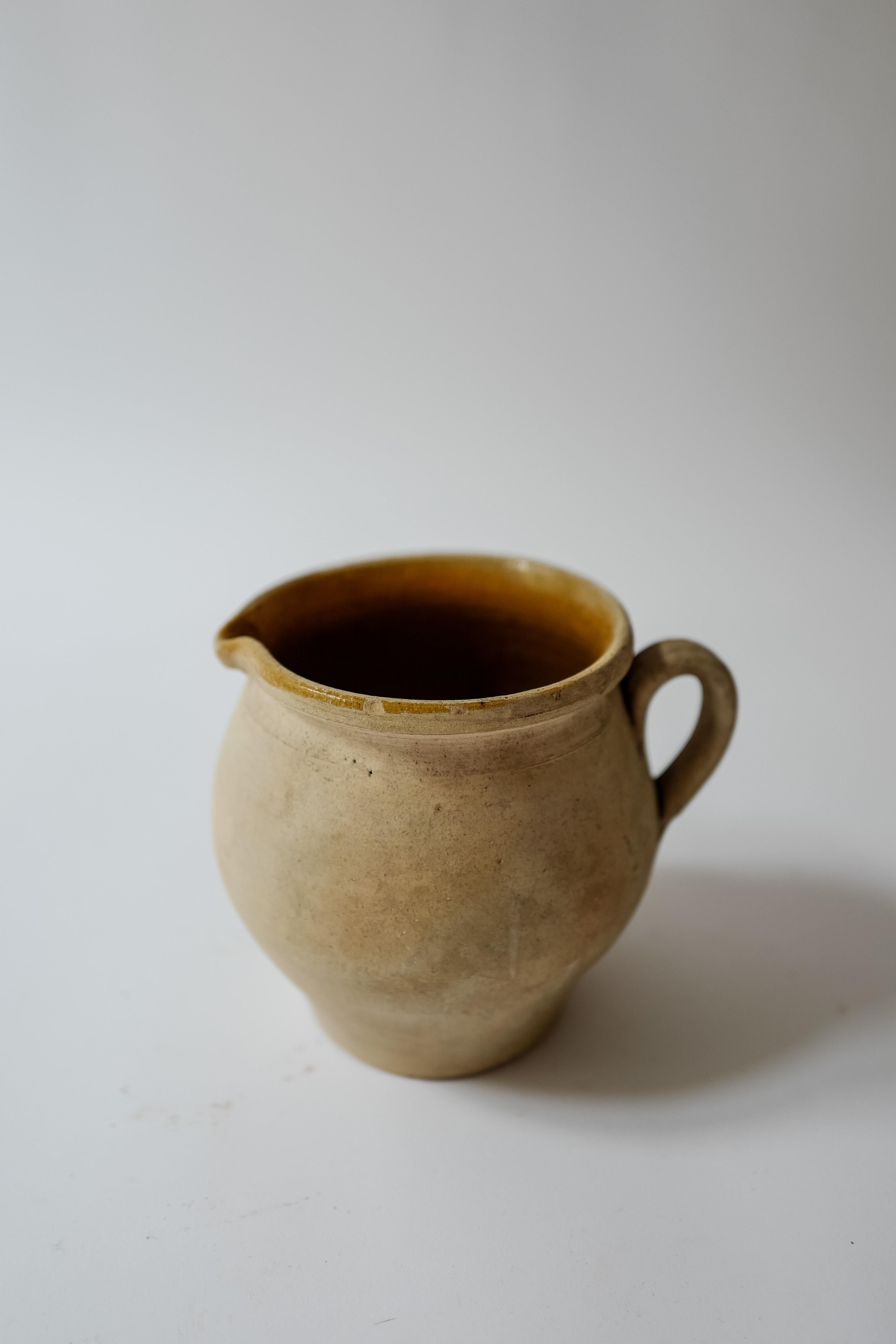 French Terracotta Pitcher from Provence